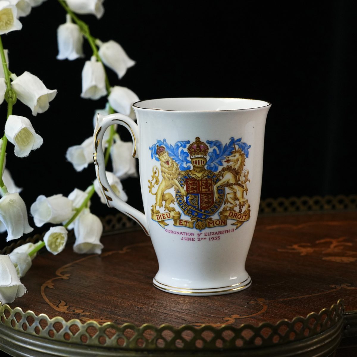 Vintage Royal Albert 1953 Coronation Elizabeth II Mug photo 4