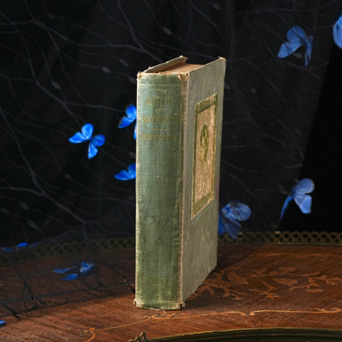 中文物件研究报告｜L. M. Montgomery《Anne of Avonlea》（Boston: L. C. Page & Company, MDCCCCIX = 1909｜版权页印 Third Impression, September 1909｜George Gibbs 彩色贴画封面） photo 3