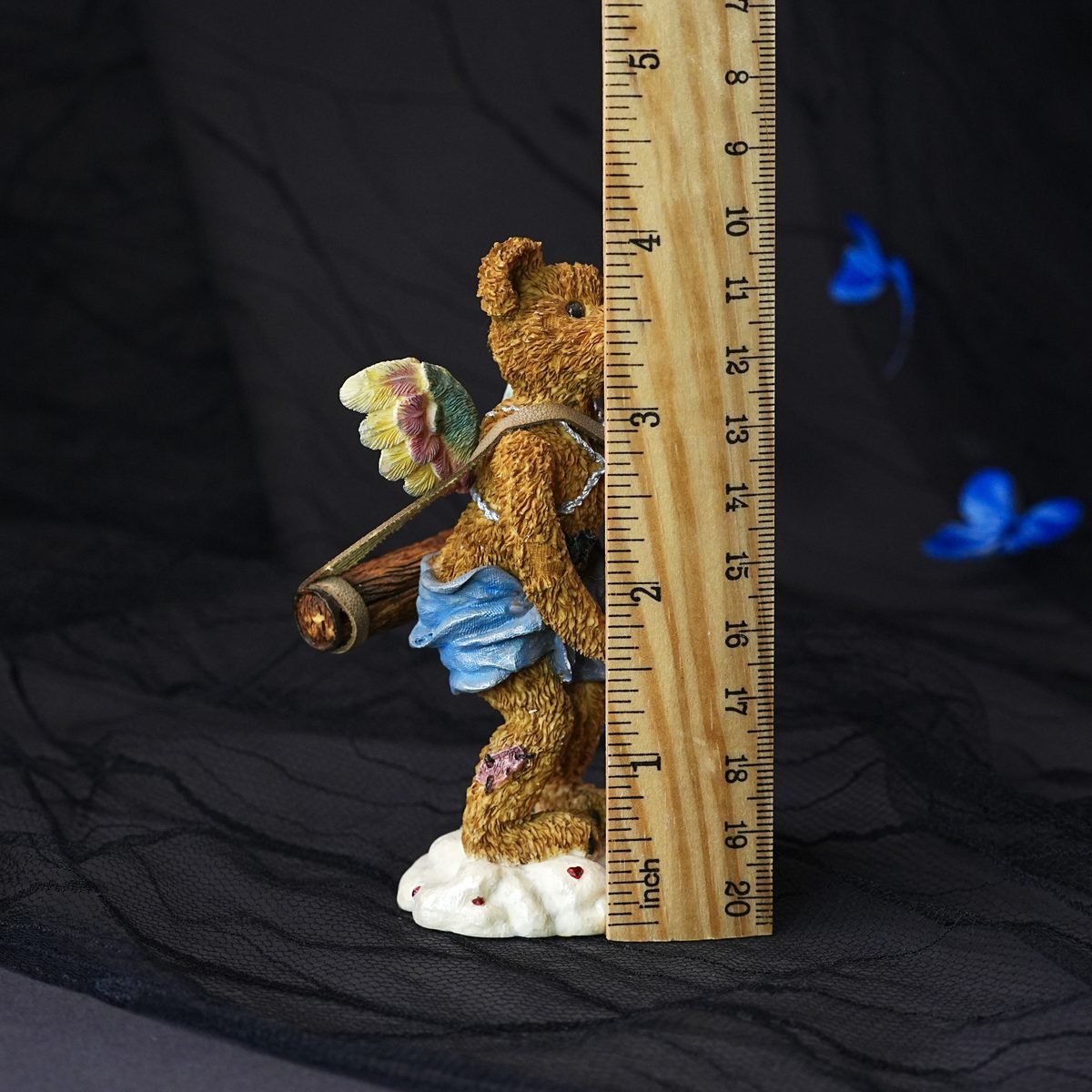 Vintage Boyds Bears Bearstone Valentino Slipshot Cupid Figurine photo 3