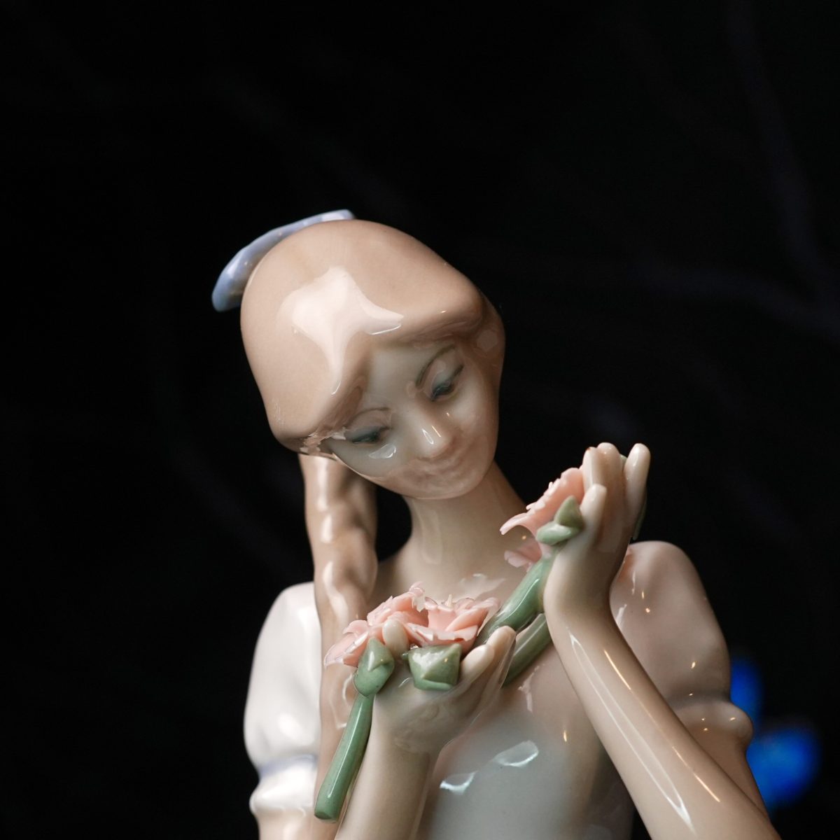Vintage Cecilia The Carnation Maiden Figurine photo 2