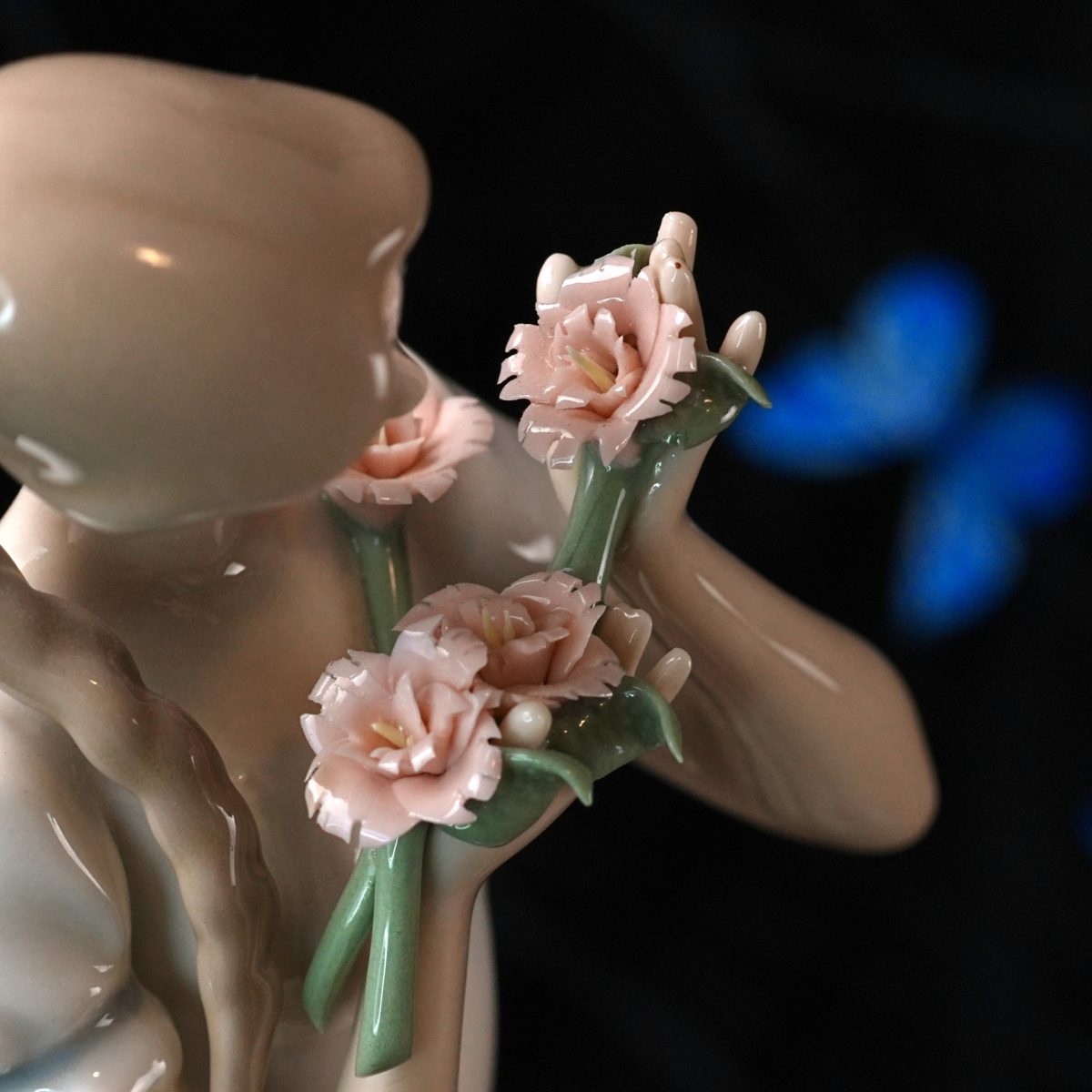 Vintage Cecilia The Carnation Maiden Figurine photo 4