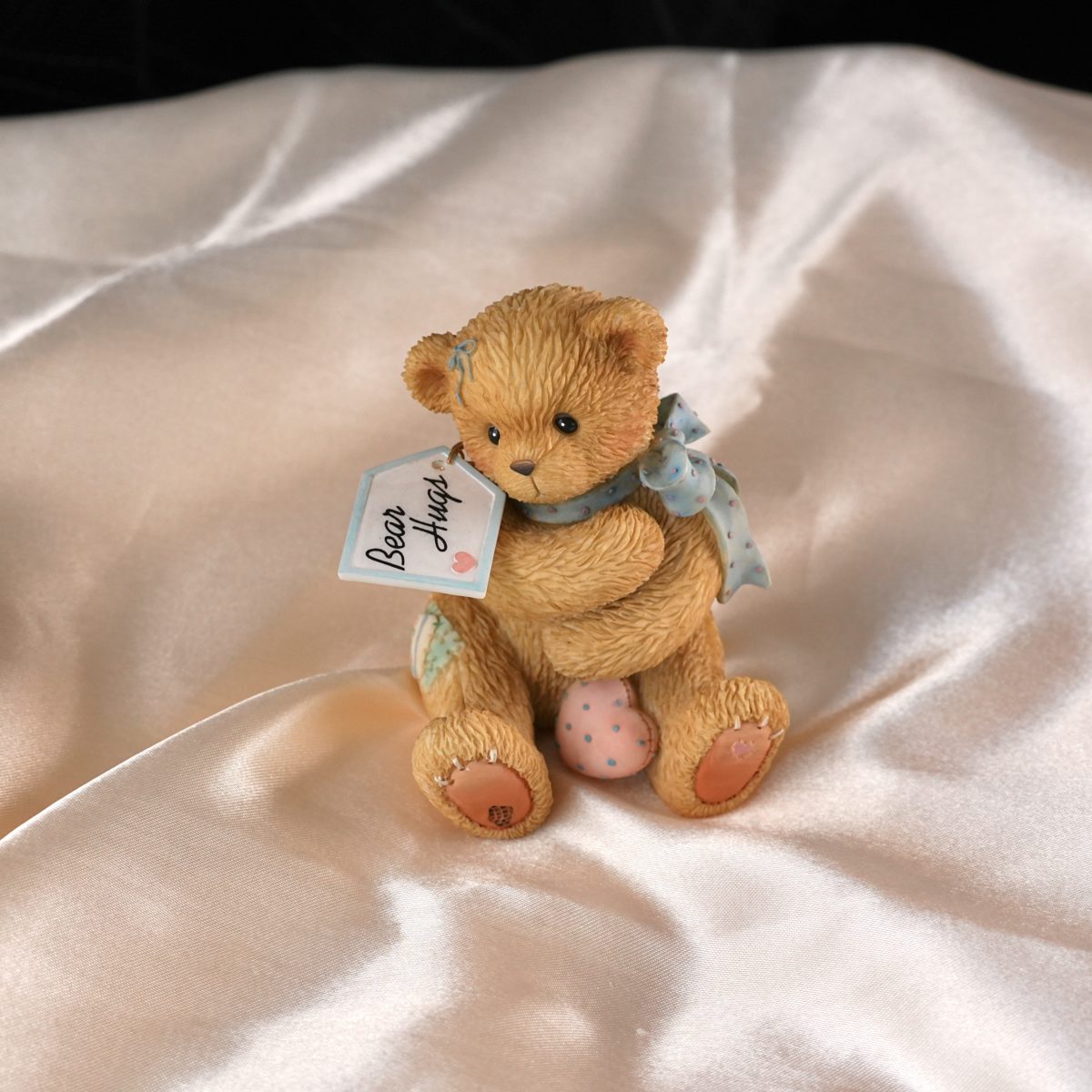 Vintage Cherished Teddies Diana Figurine – I Cherish Your Bear Hugs, Special Edition Event, Enesco Priscilla Hillman 786845 Resin, 2001