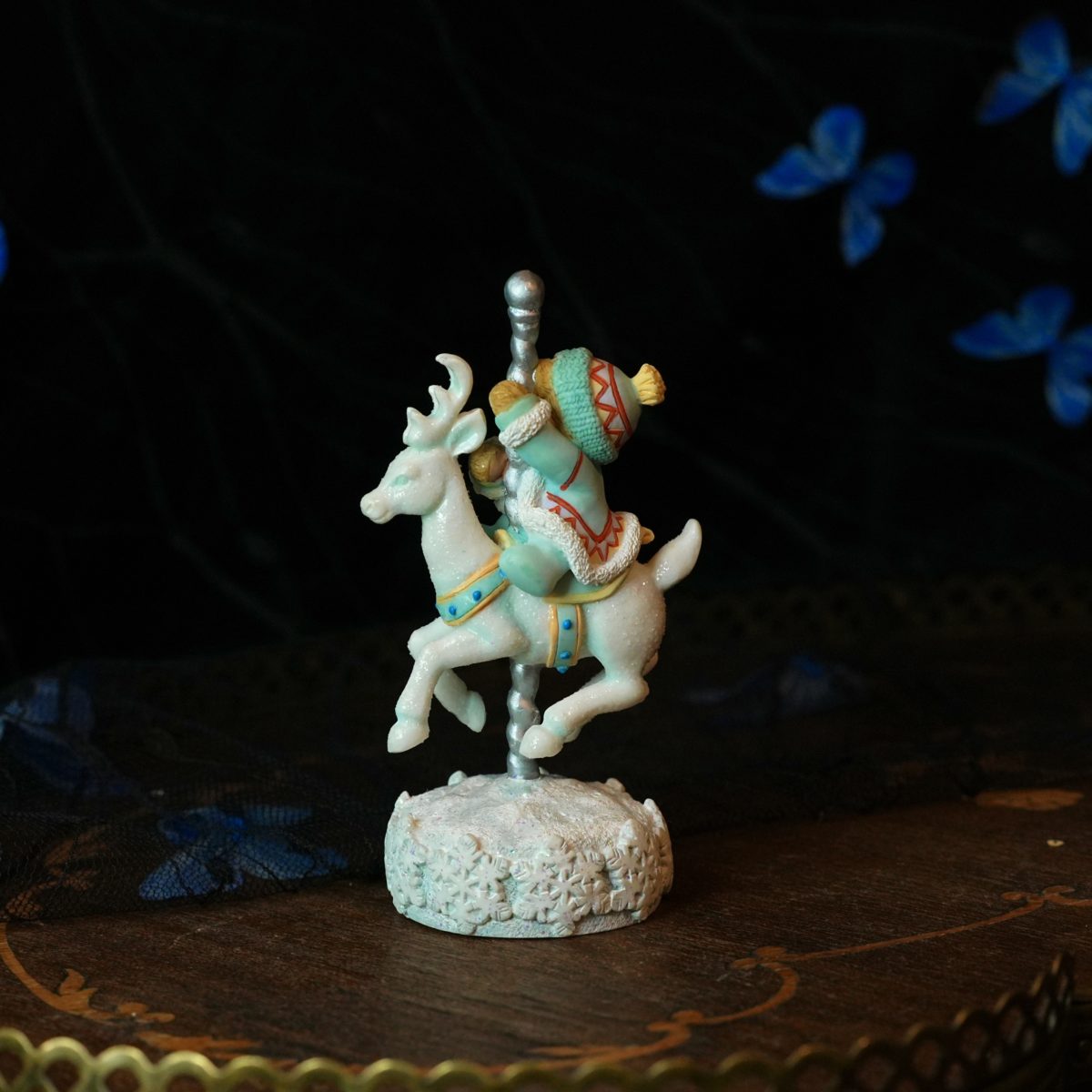 Vintage Cherished Teddies Frosty Fun Avon Exclusive Figurine photo 3