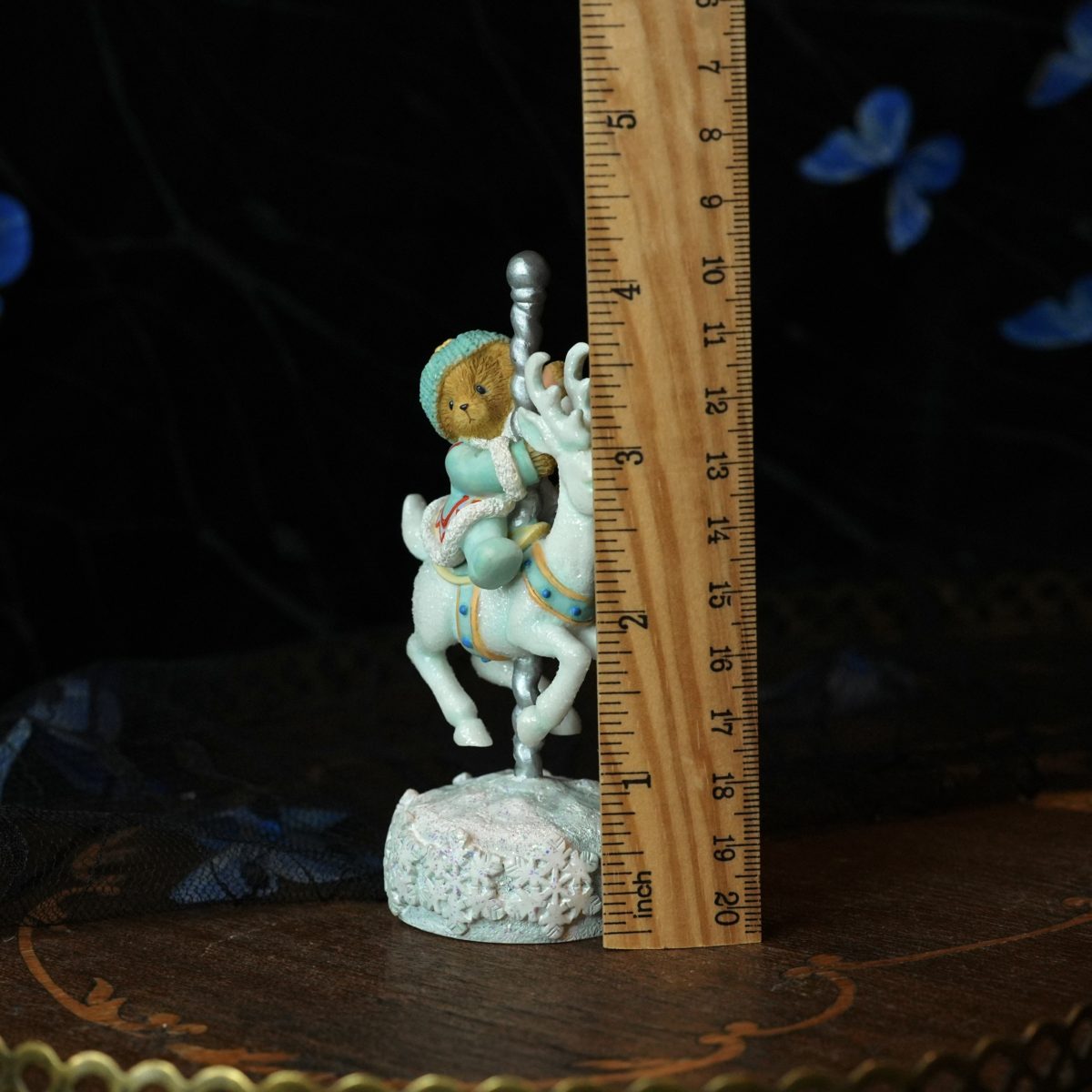 Vintage Cherished Teddies Frosty Fun Avon Exclusive Figurine photo 4