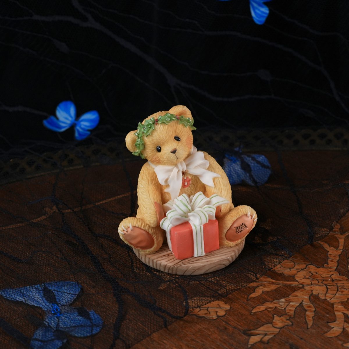 Vintage Cherished Teddies Margy Christmas Figurine photo 2