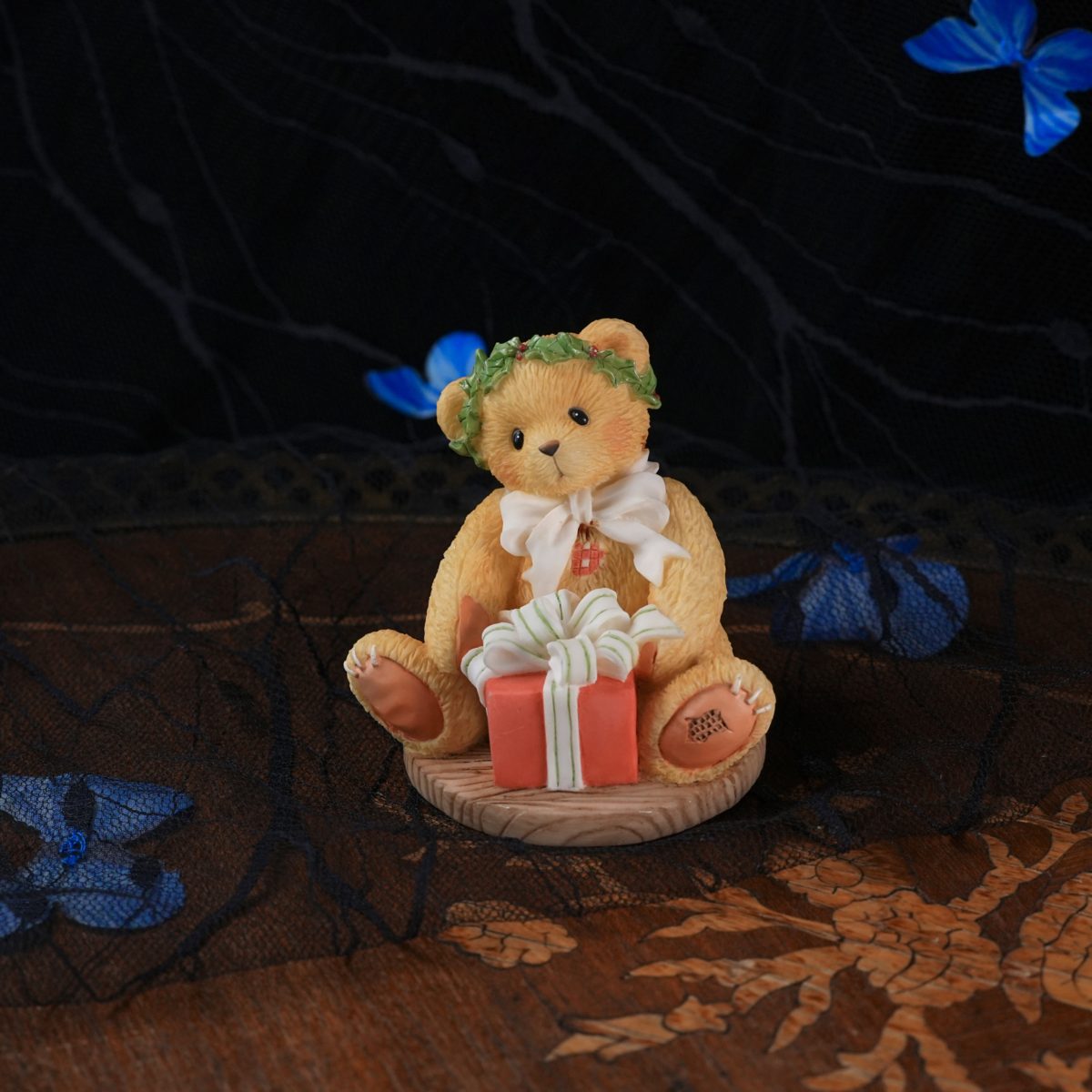Vintage Cherished Teddies Margy Christmas Figurine photo 3