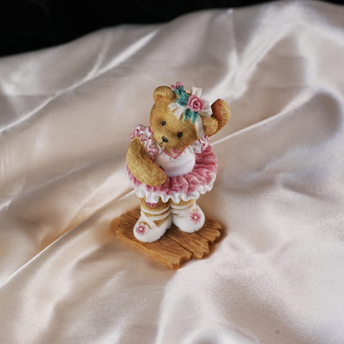 Vintage Cherished Teddies Mindy Ballerina Figurine photo 5