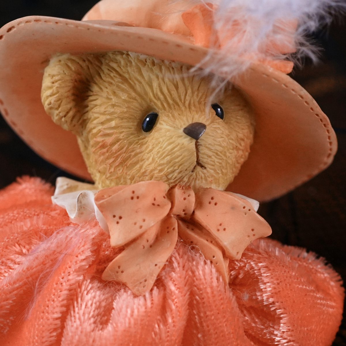 Vintage Cherished Teddies Velvet Sachet Bear photo 3