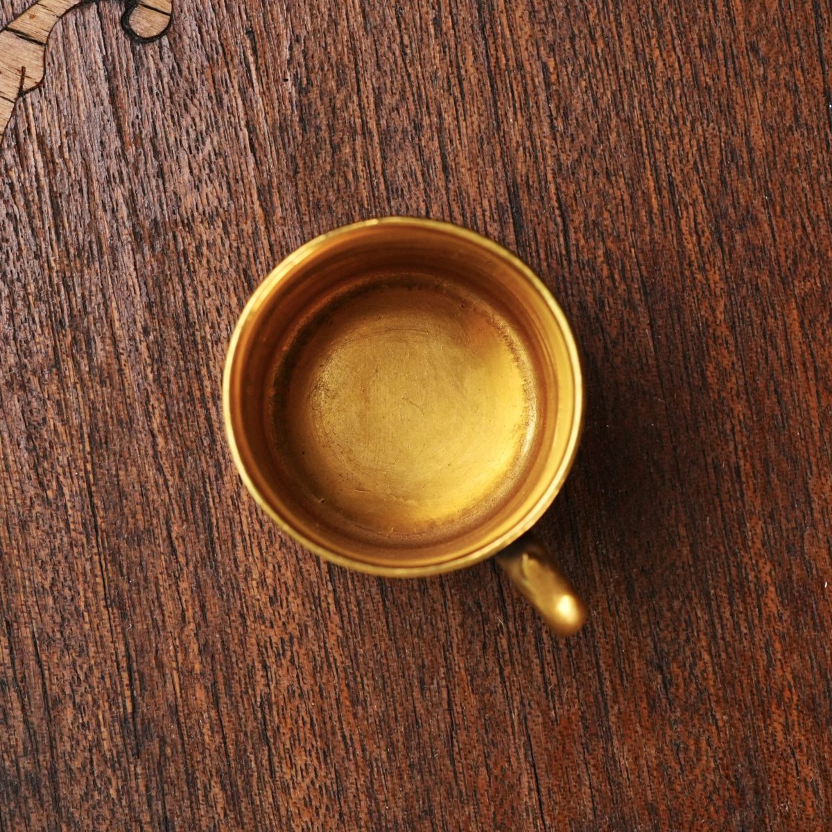 Antique Coalport Cobalt Blue Demitasse Cup photo 3