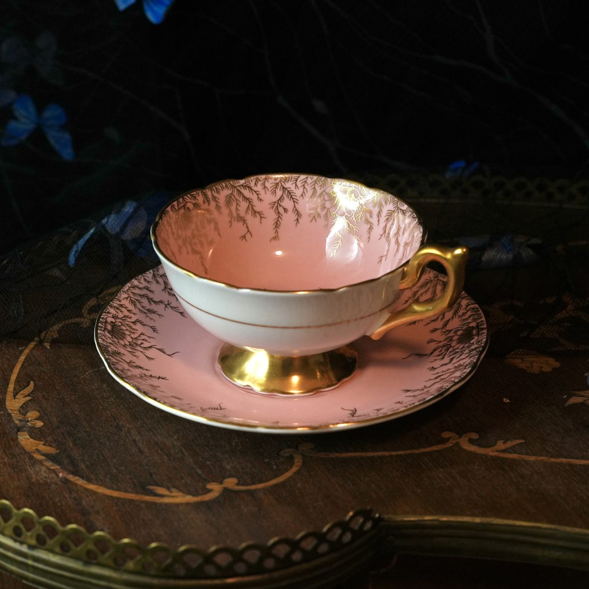 Vintage Coalport Embassy Teacup Saucer photo 2