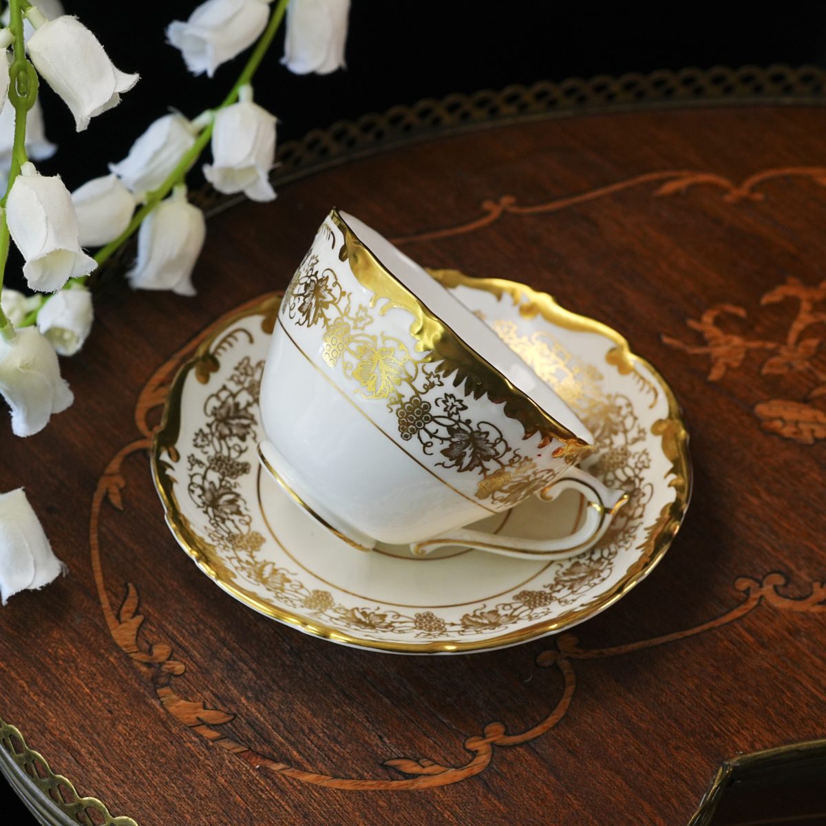 Vintage Coalport Hazelton Teacup & Saucer photo 5
