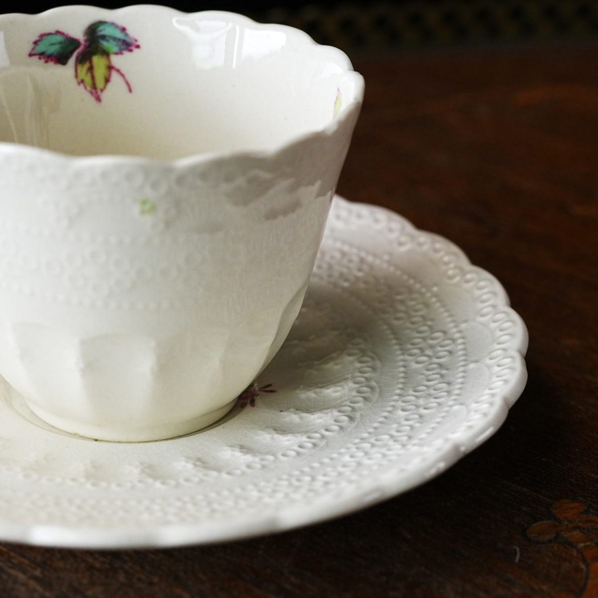 Vintage Copeland Spode Jewel Teacup and Saucer photo 3