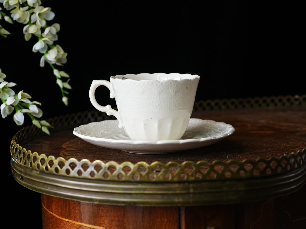 Vintage Copeland Spode Jewel Teacup and Saucer photo 4