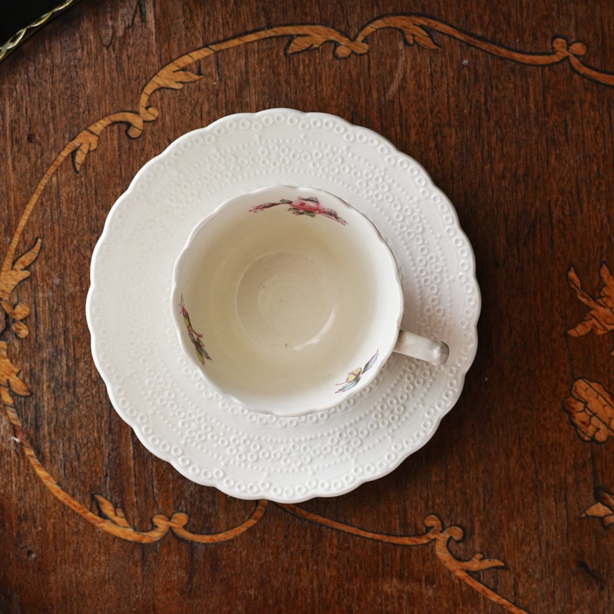 Vintage Copeland Spode Jewel Teacup and Saucer photo 5