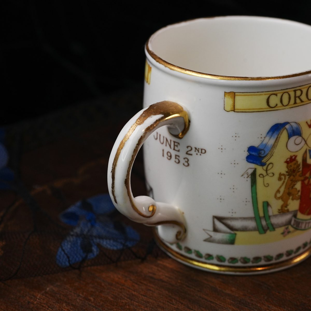 Vintage Empire England Queen Elizabeth II Coronation Mug photo 5