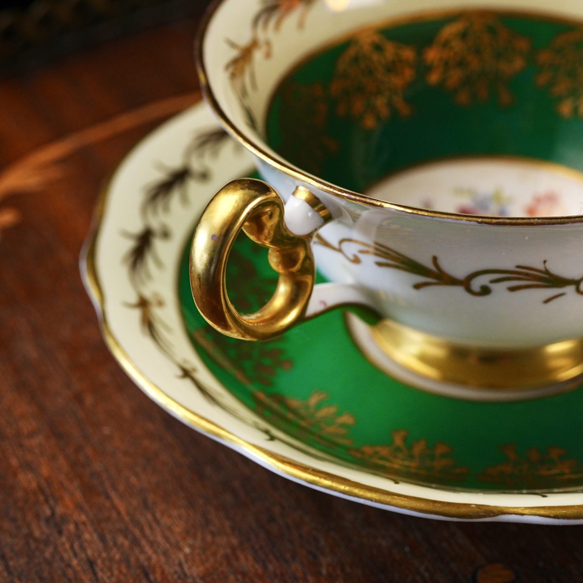 Vintage Foley Bone China Teacup & Saucer photo 3