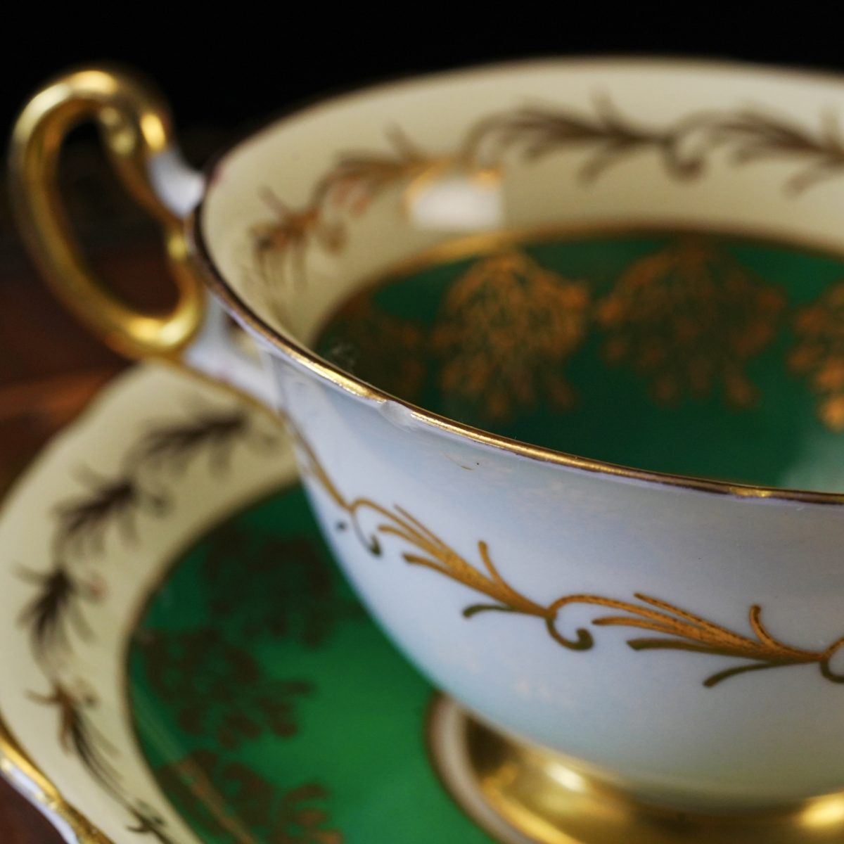 Vintage Foley Bone China Teacup & Saucer photo 4