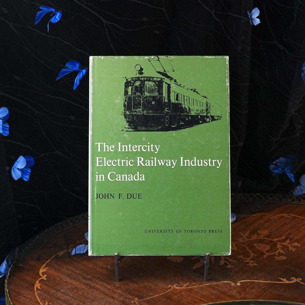 Vintage Intercity Electric Railway Industry In Canada 1966 – John F Due, University Of Toronto Press, Dust Jacket, Hardcover