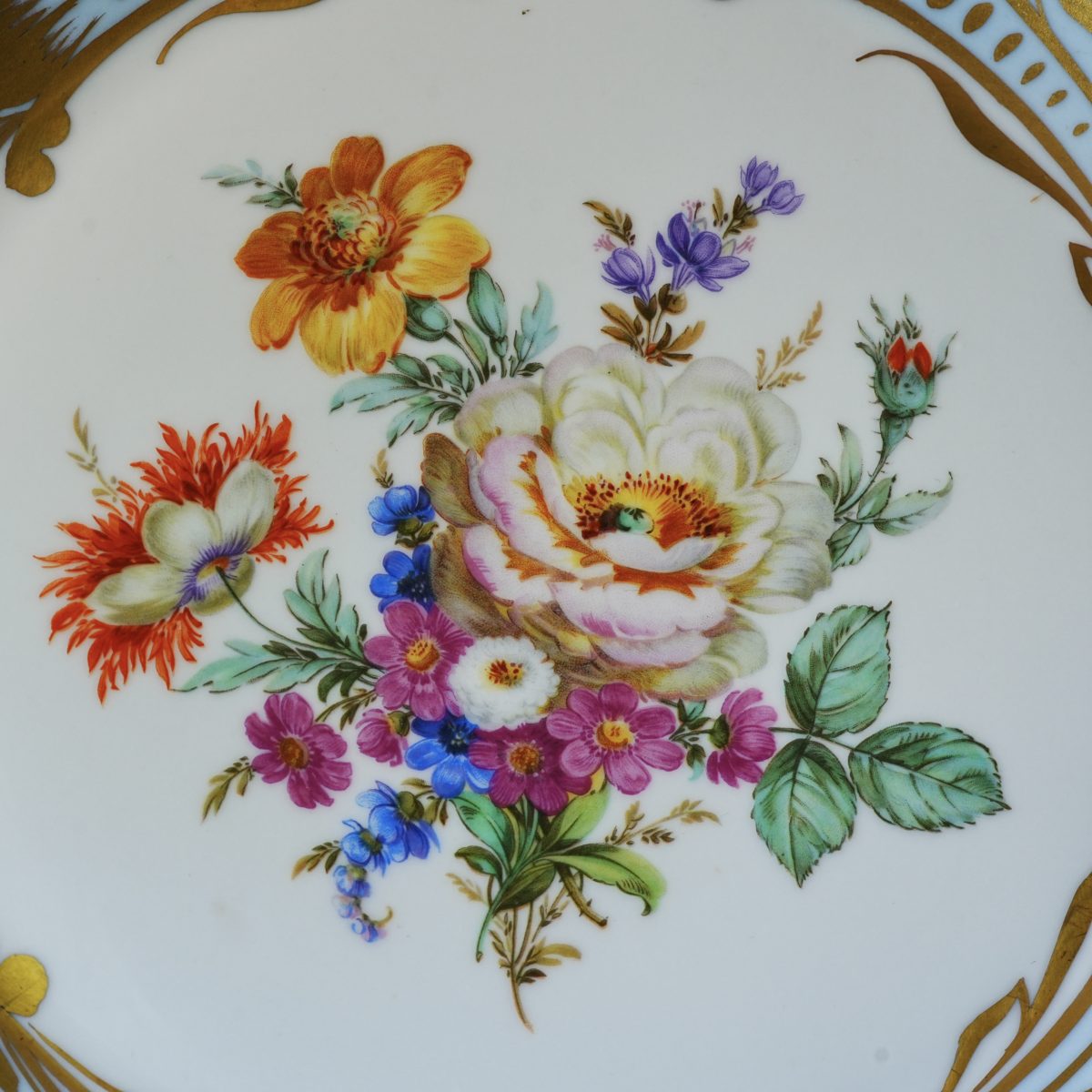 Vintage Limoges France Hand-Decorated Plate photo 3