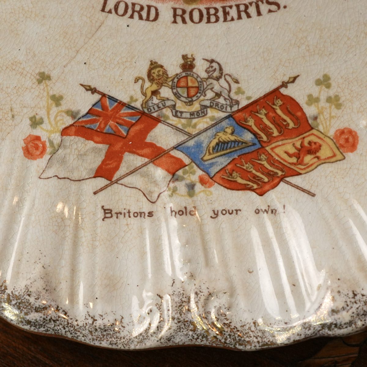 Antique Lord Roberts Boer War Plate photo 3