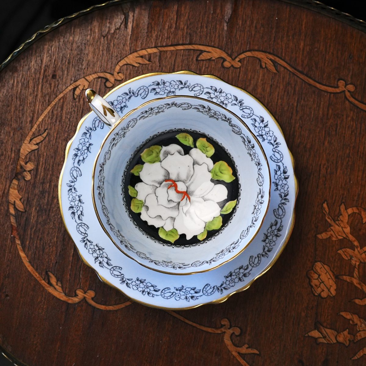 Vintage Paragon Gardenia Teacup & Saucer photo 3