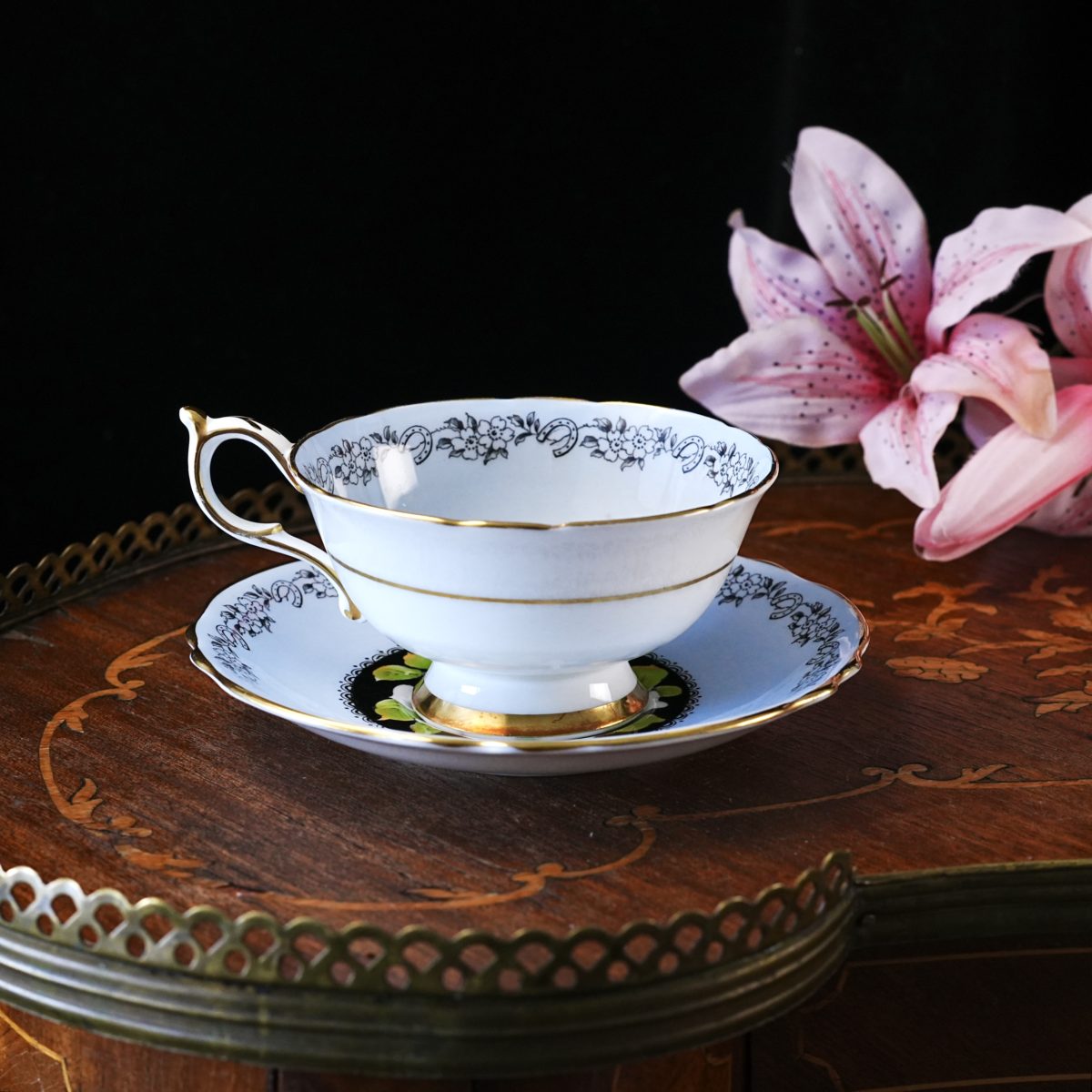Vintage Paragon Gardenia Teacup & Saucer photo 4