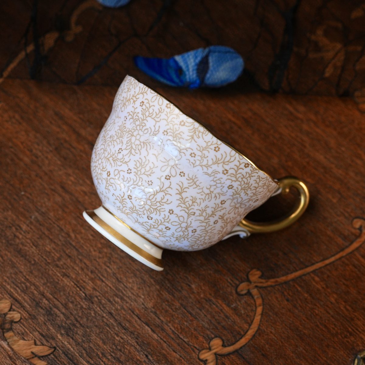 Vintage Paragon Gold Chintz Teacup, No Saucer photo 5