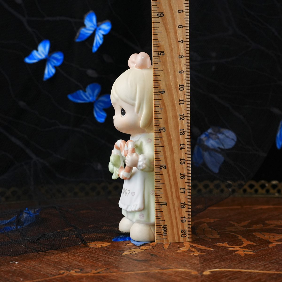 Vintage Precious Moments Cane You Join Us For A Merry Christmas photo 4