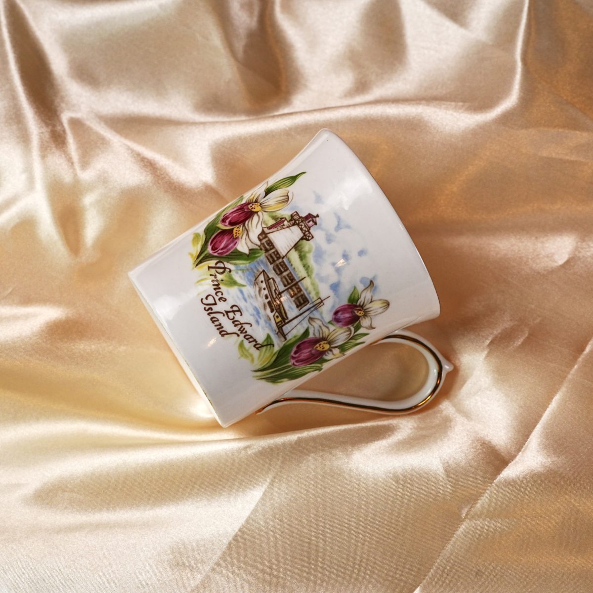 Vintage Queen's Fine Bone China Prince Edward Island Mug photo 5