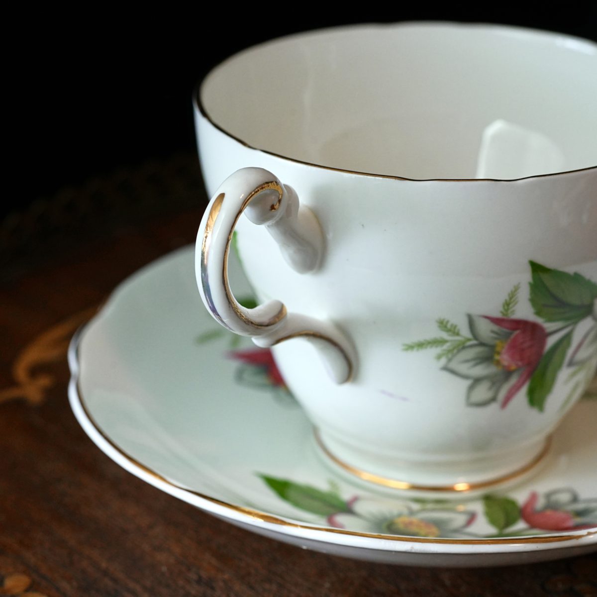 Vintage Regency Teacup & Saucer photo 3