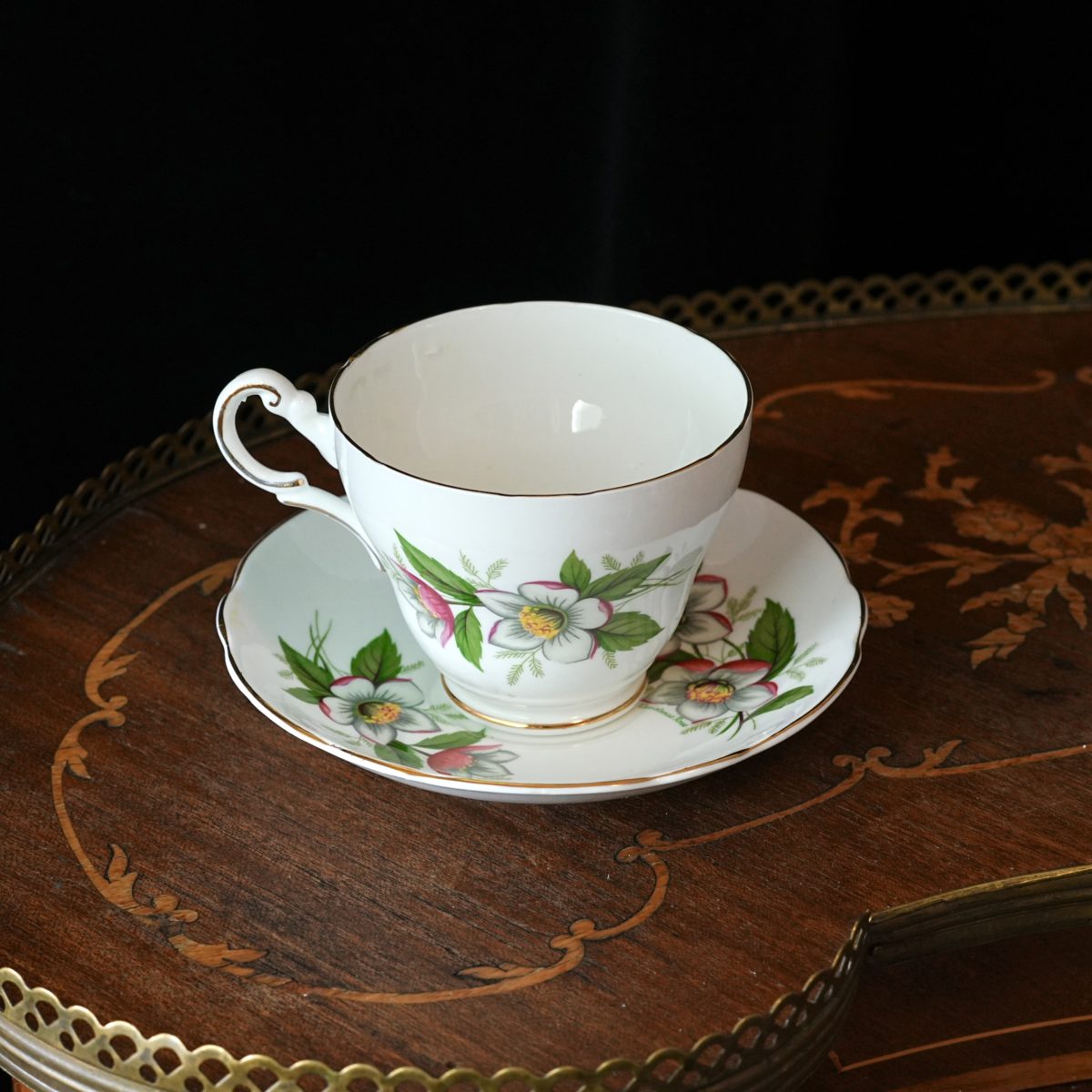 Vintage Regency Teacup & Saucer photo 5
