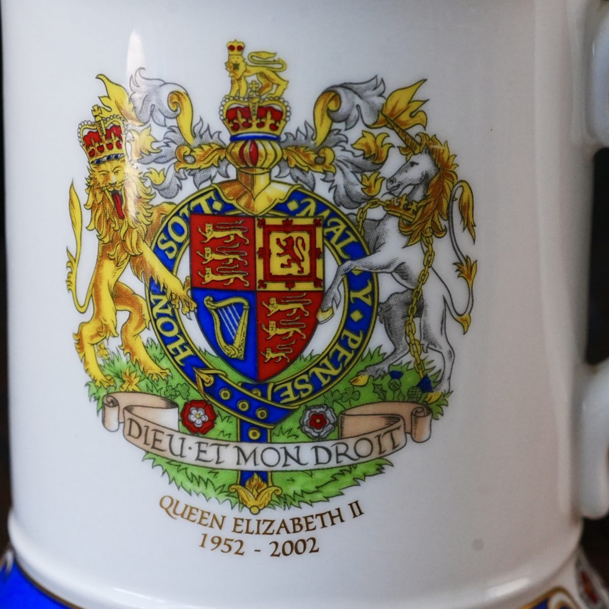 Vintage Ringtons Golden Jubilee Tankard Mug Queen Elizabeth II photo 3