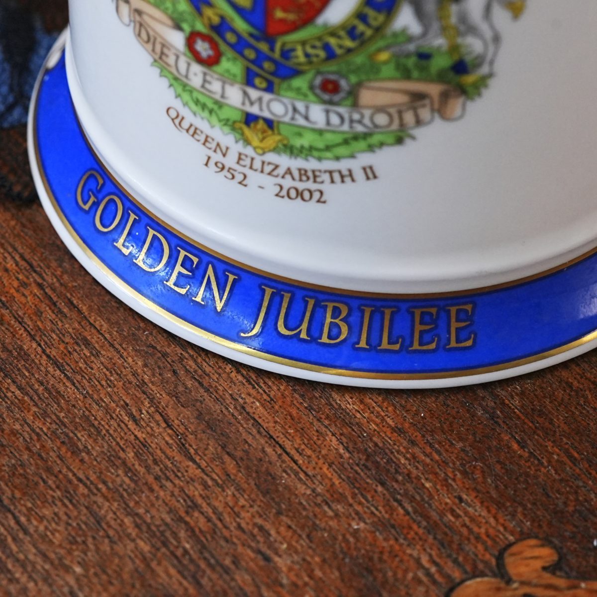 Vintage Ringtons Golden Jubilee Tankard Mug Queen Elizabeth II photo 4