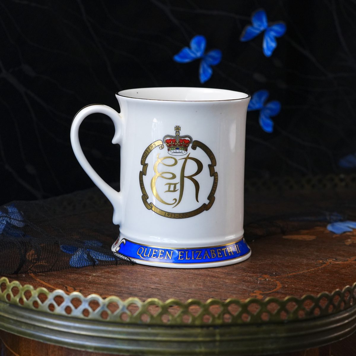 Vintage Ringtons Golden Jubilee Tankard Mug Queen Elizabeth II photo 5