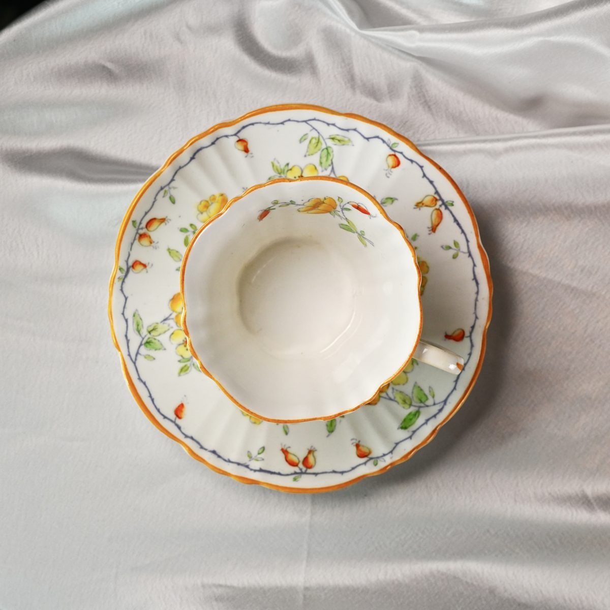 Vintage Royal Albert Crown China Teacup & Saucer photo 2