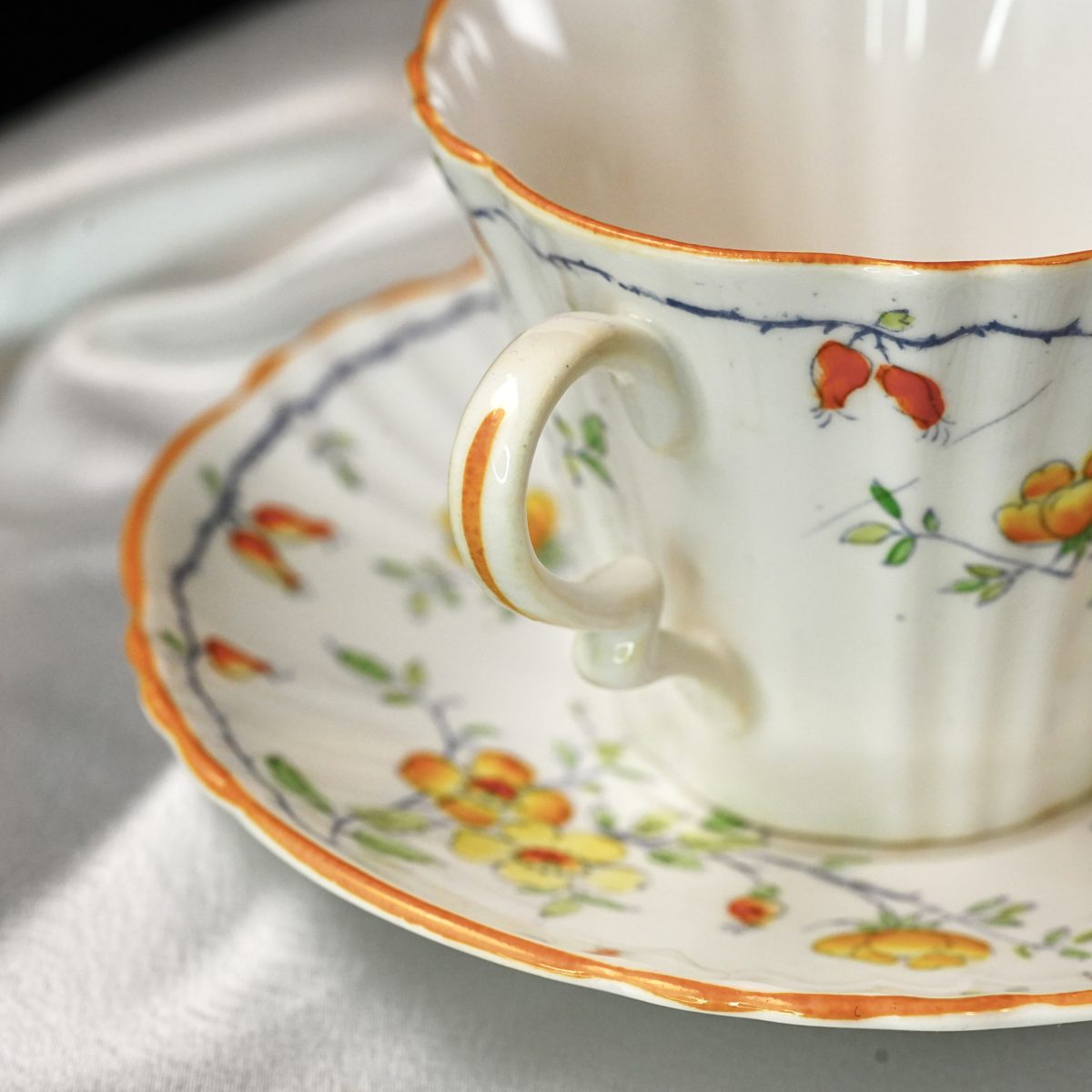 Vintage Royal Albert Crown China Teacup & Saucer photo 4