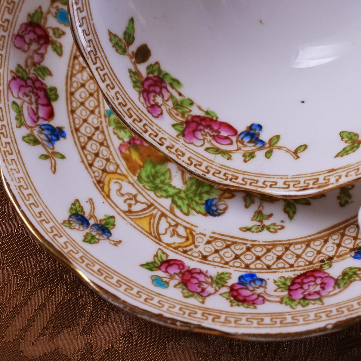 Vintage Royal Albert Crown China Indian Tree Teacup & Saucer photo 5