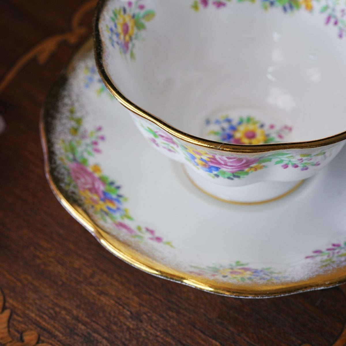 Vintage Royal Albert Nosegay Teacup and Saucer photo 3