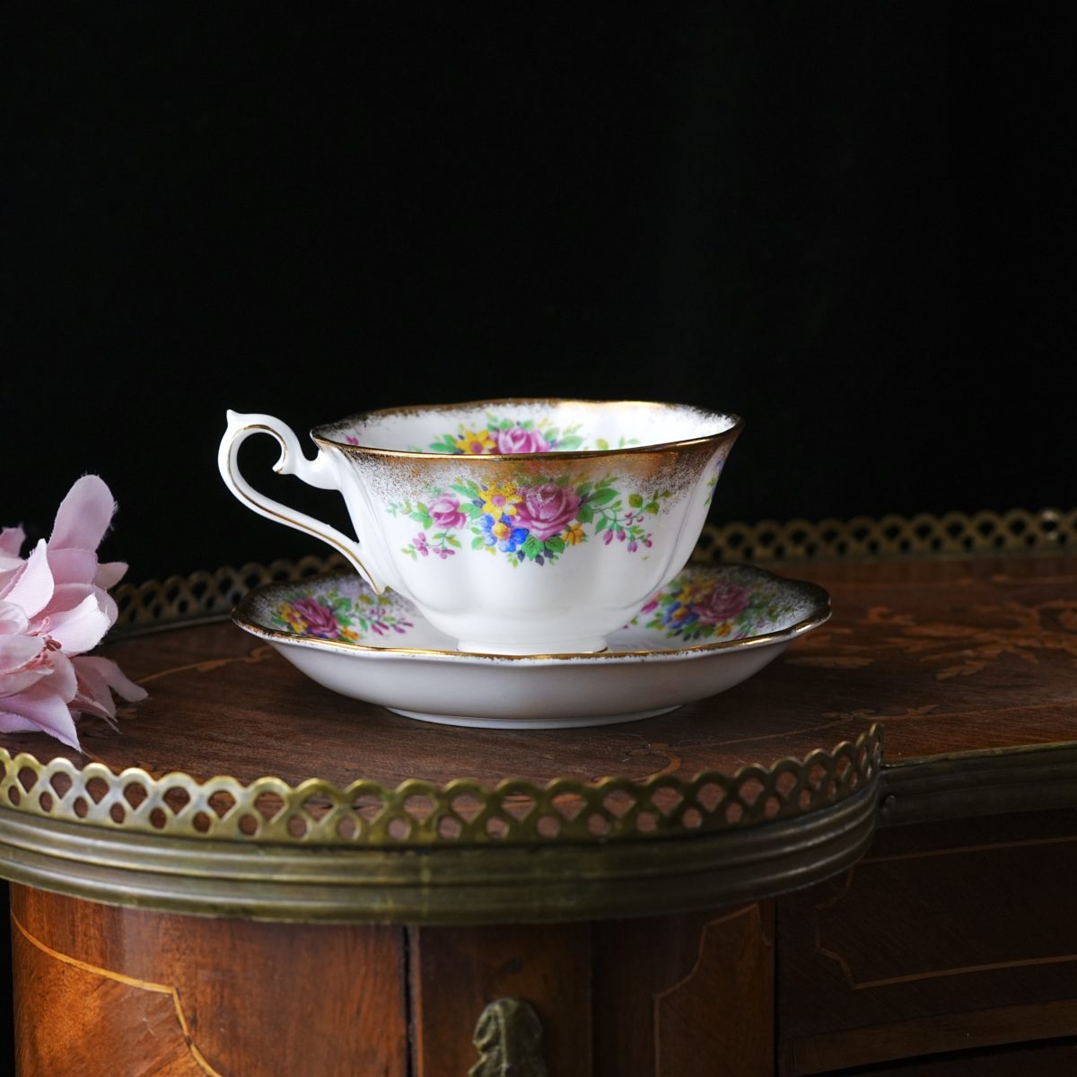 Vintage Royal Albert Nosegay Teacup and Saucer photo 5