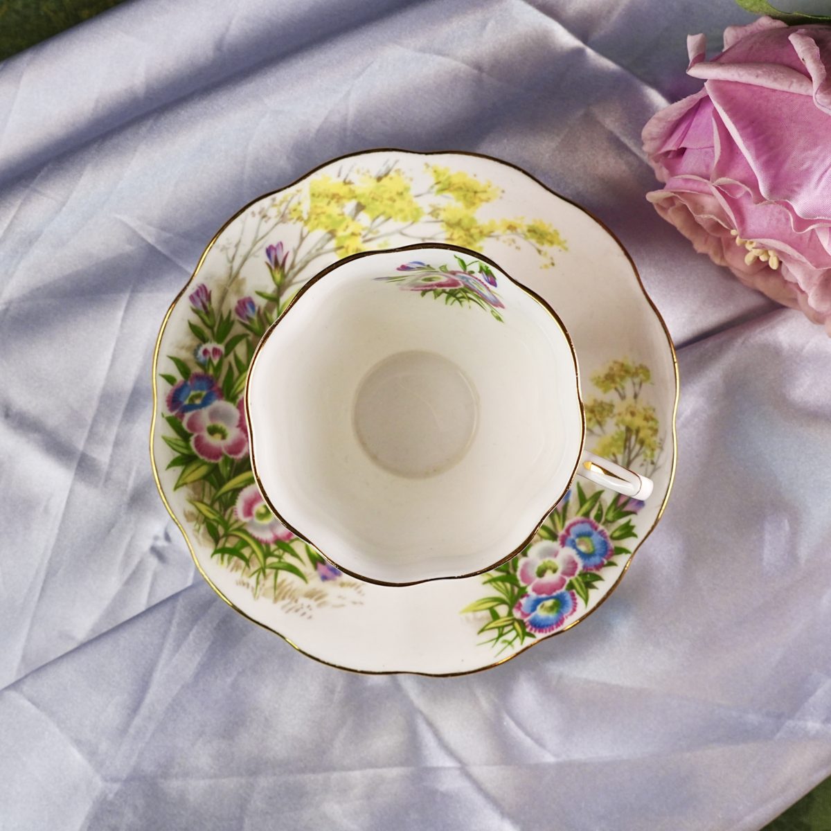 Vintage Royal Albert "Princess" Teacup & Saucer photo 3