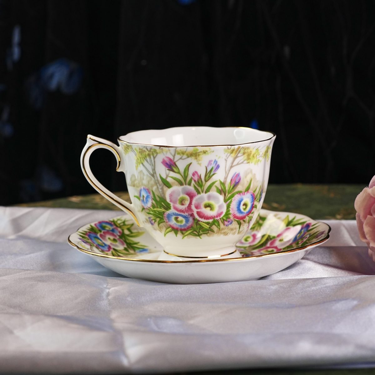 Vintage Royal Albert "Princess" Teacup & Saucer photo 4