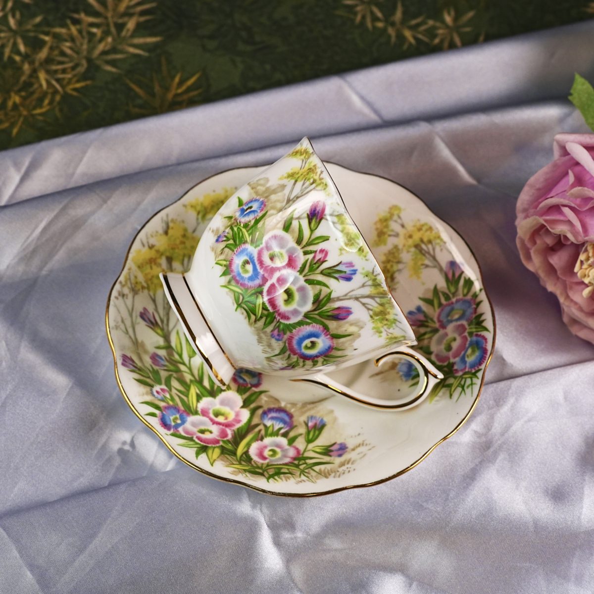 Vintage Royal Albert "Princess" Teacup & Saucer photo 5