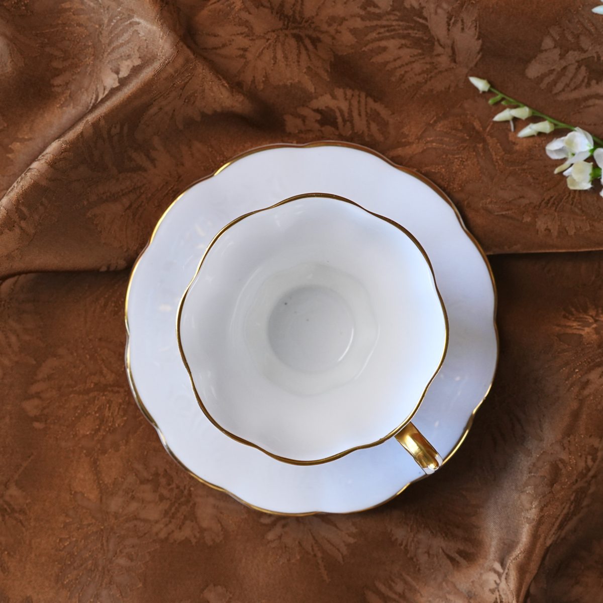 Vintage Royal Albert Val D'Or Teacup & Saucer photo 2