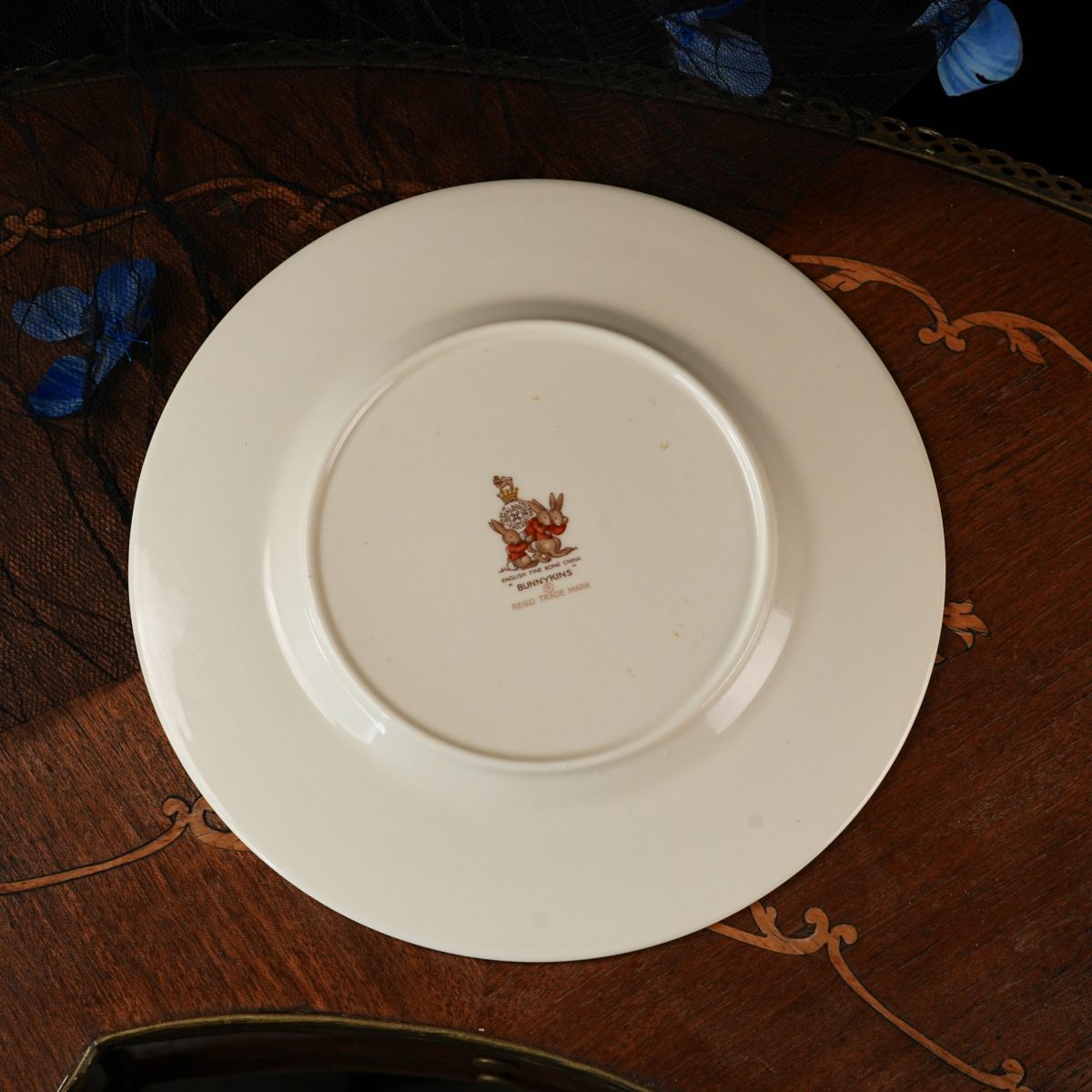 Vintage Royal Doulton Bunnykins Camping Scene Plate photo 5