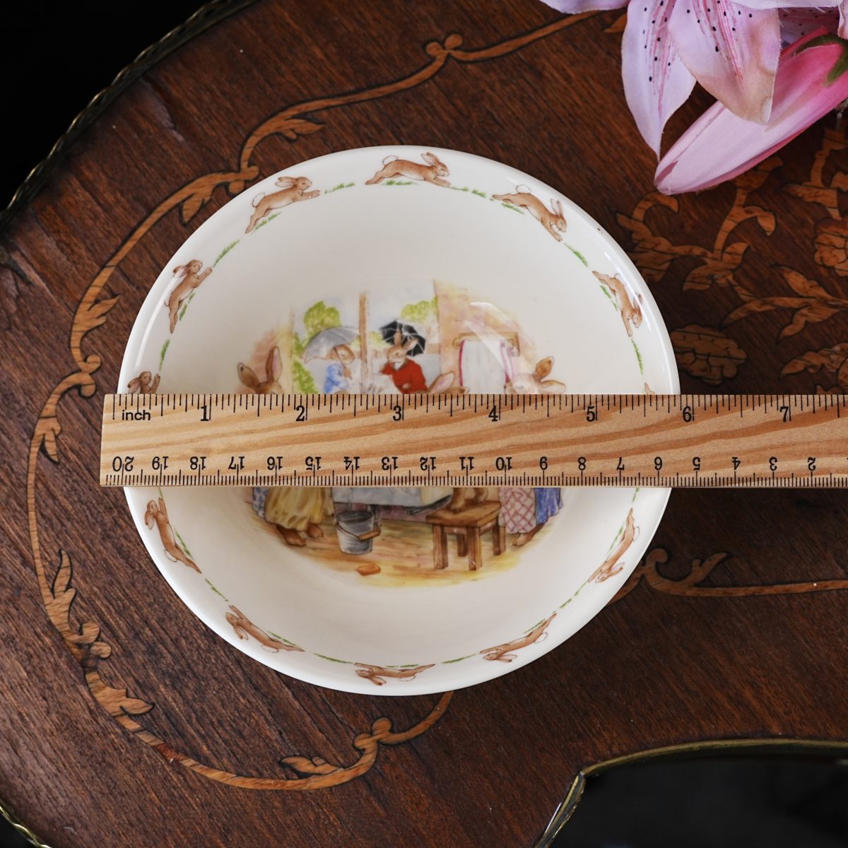 Vintage Royal Doulton Bunnykins Cereal Bowl photo 3
