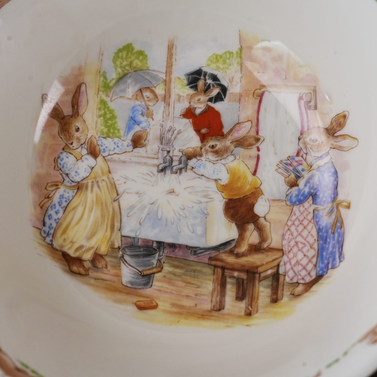 Vintage Royal Doulton Bunnykins Cereal Bowl photo 4