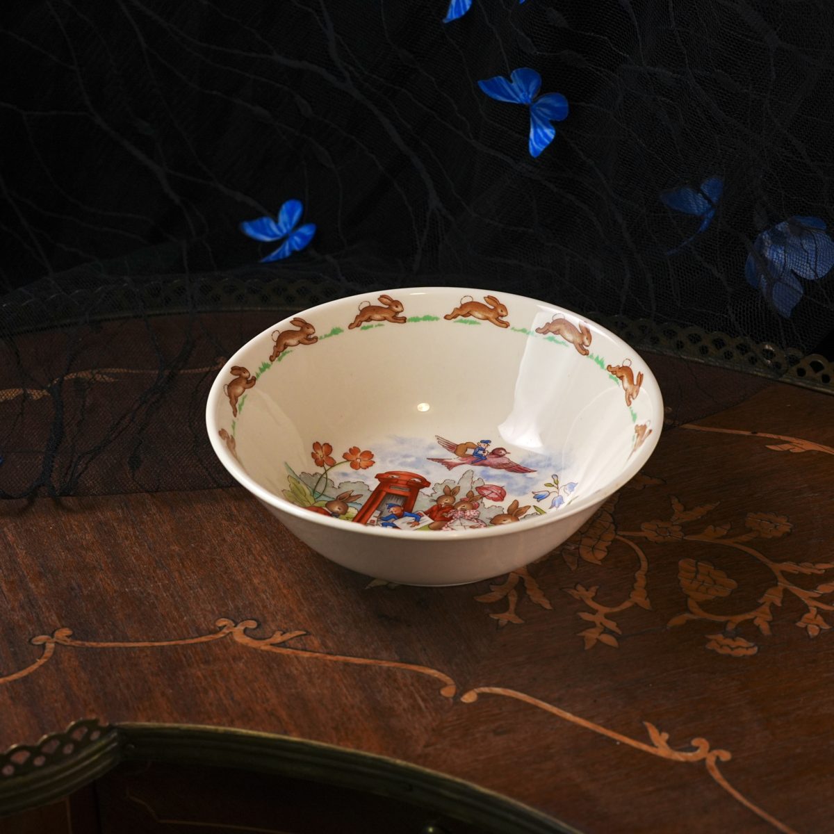 Vintage Royal Doulton Bunnykins Bowl photo 2