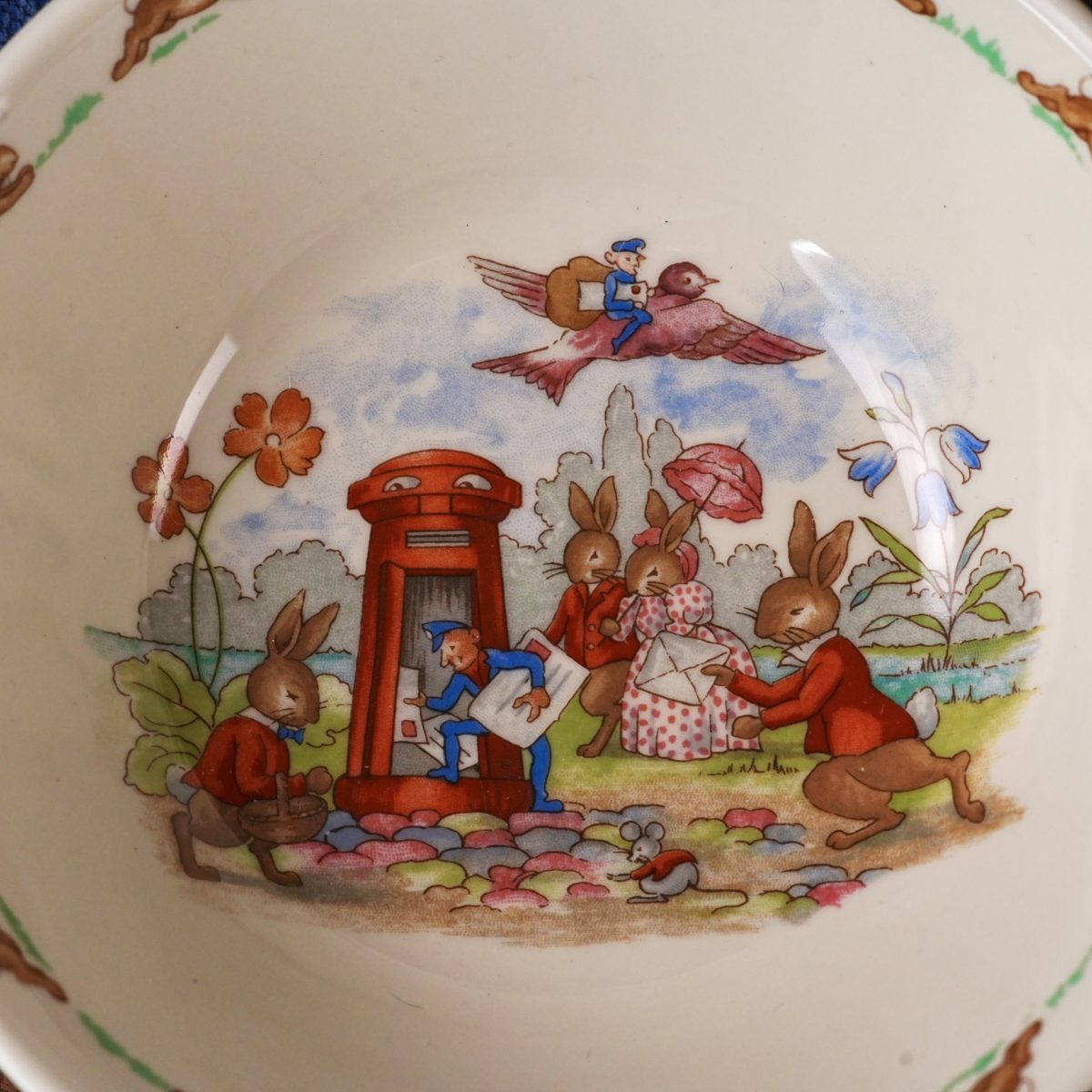 Vintage Royal Doulton Bunnykins Bowl photo 3