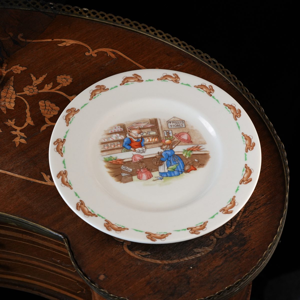 Vintage Royal Doulton Bunnykins Child's Plate photo 3