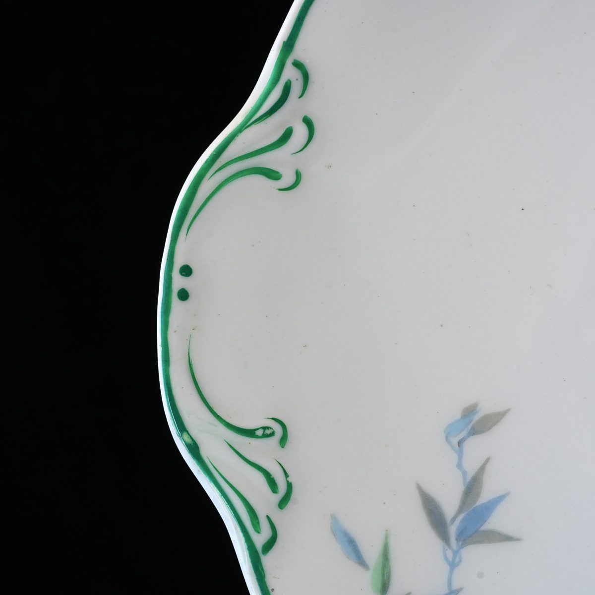 Antique Royal Doulton Kingfisher Cake Plate photo 3